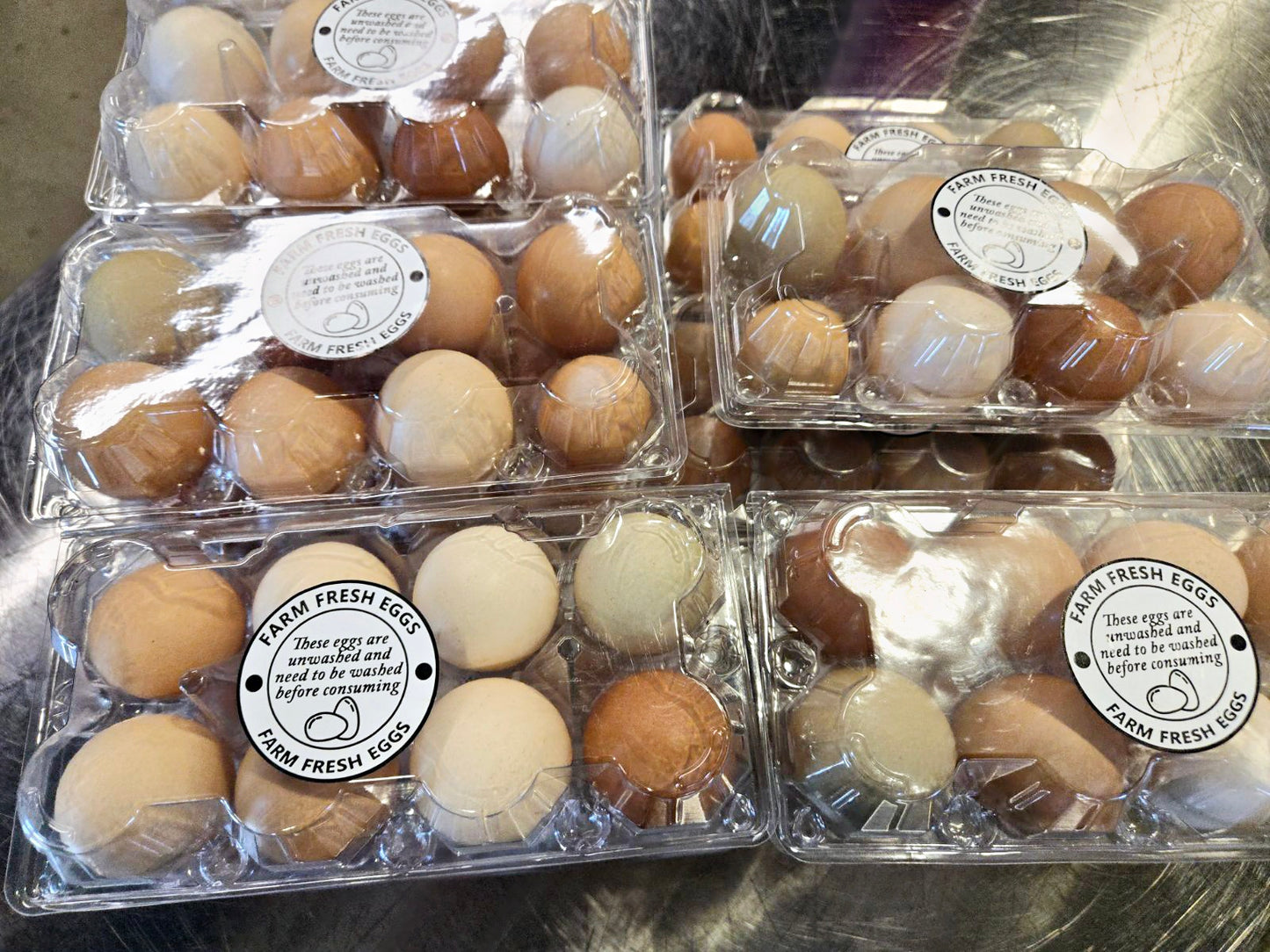 1 dozen Farm fresh eggs